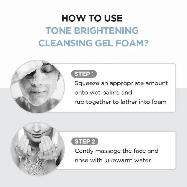SKIN 1004 – Madagascar Centella Tone Brightening Cleansing Gel Foam Gel Moussant Éclaircissant 125ml