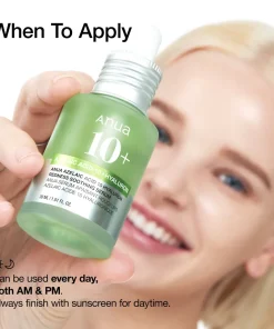 ANUA - Azelaic Acid 10+ Hyaluron Redness Soothing Serum - Soin Apaisant Anti-rougeurs 30ml