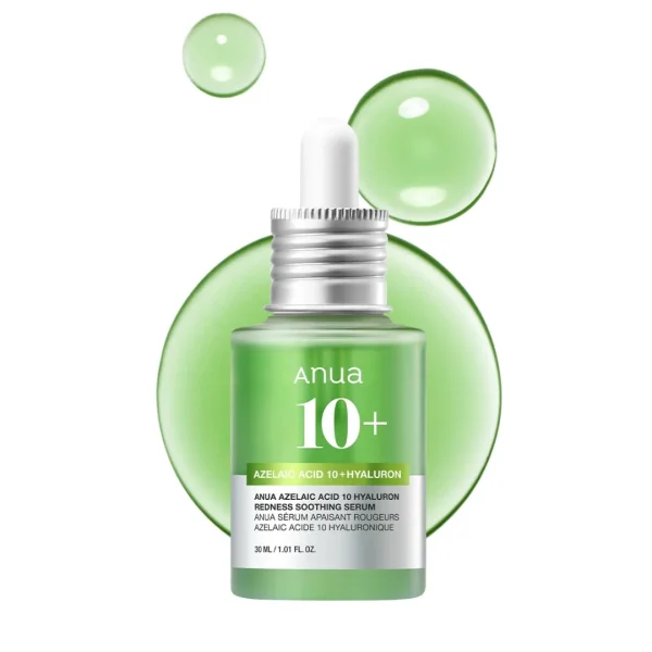 ANUA – Azelaic Acid 10+ Hyaluron Redness Soothing Serum – Soin Apaisant Anti-rougeurs 30ml 7