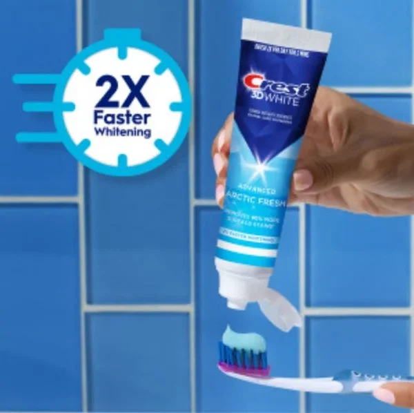 CREST – 3D White Arctic Fresh Advanced – Dentifrice Blanchissant 7