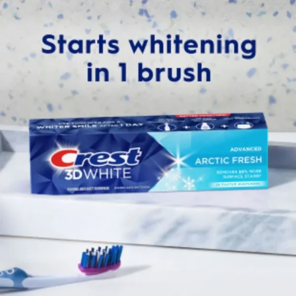 CREST – 3D White Arctic Fresh Advanced – Dentifrice Blanchissant 7