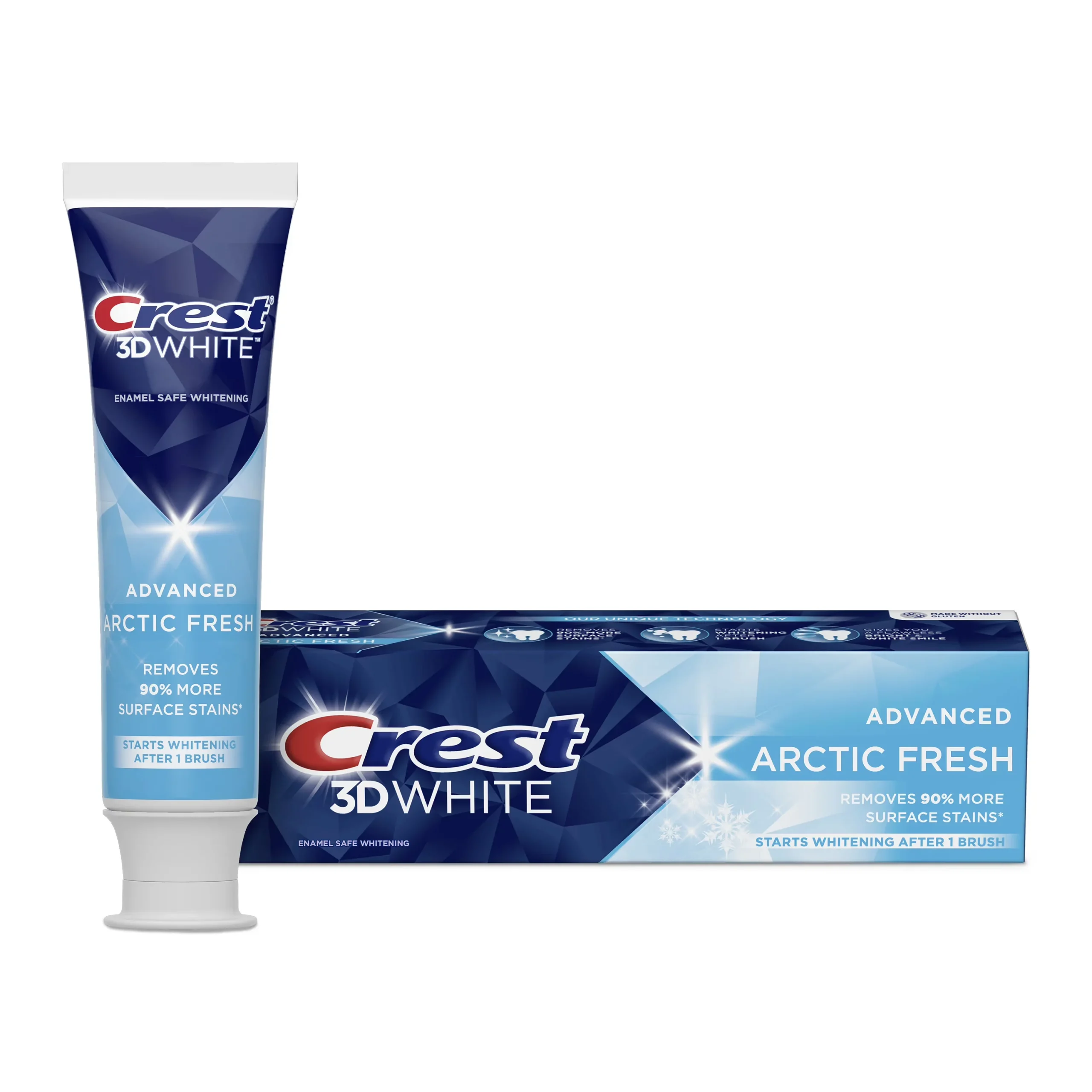 CREST - 3D White Advanced Arctic Fresh Whitening Toothpaste - Dentifrice Blanchissant