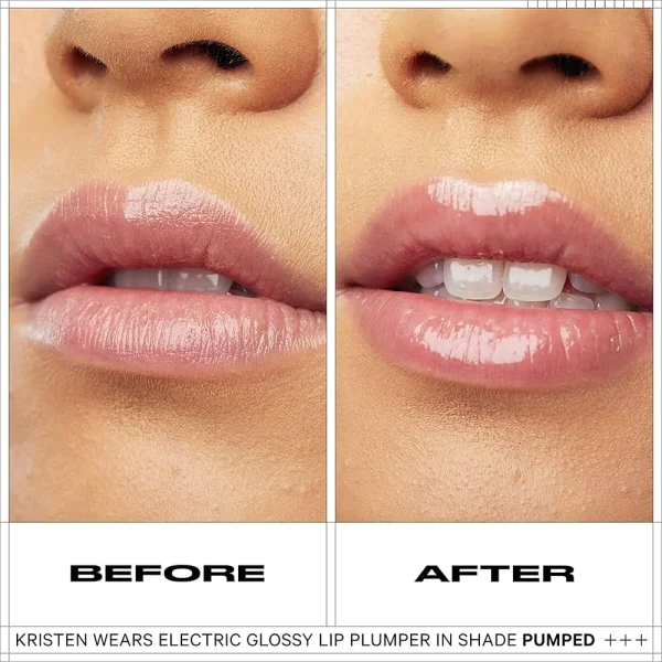 MILK MAKEUP – Electric Glossy Lip Plumper – Repulpant à Lèvres Brillant Pumped Clear