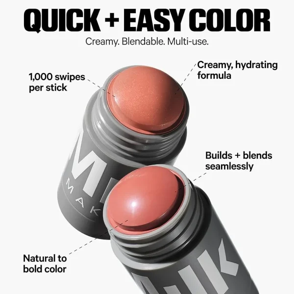 MILK MAKEUP – Lip + Cheek – Blush Crème Lèvres & Joues Dash