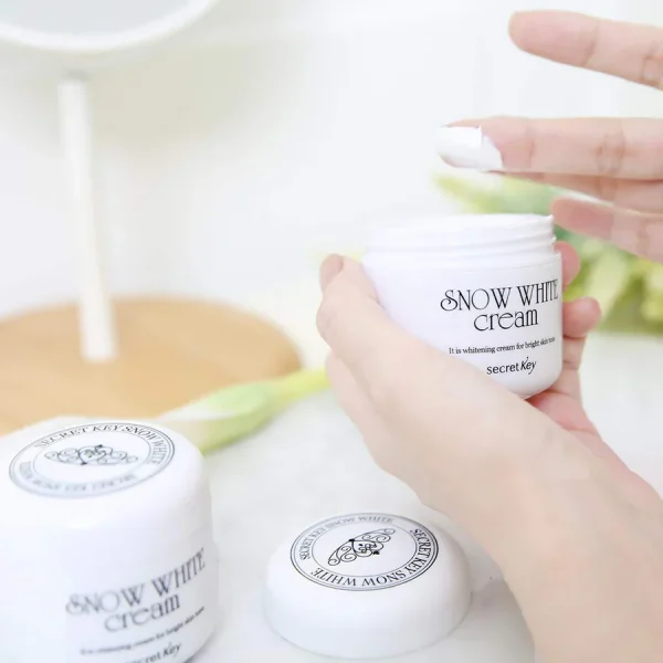 SECRET KEY – Snow White Cream – Crème Éclaircissante 50g
