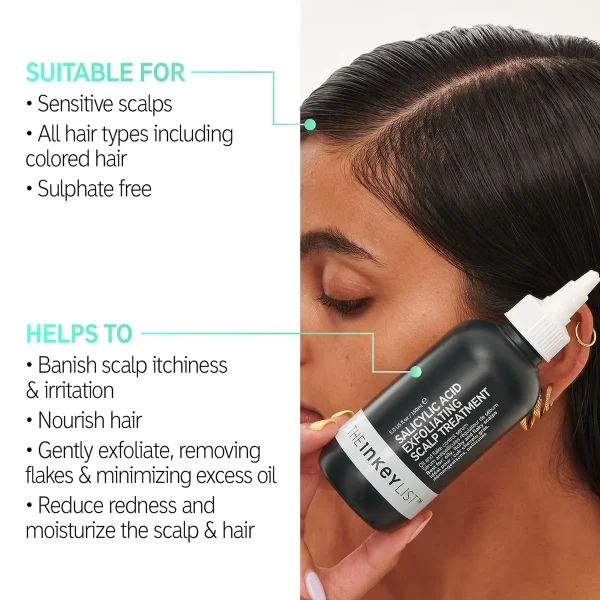THE INKEY LIST – Salicylic Acid Exfoliating Scalp Treatment – Soin Cheveux Exfoliant à l’Acide Salicylique 1
