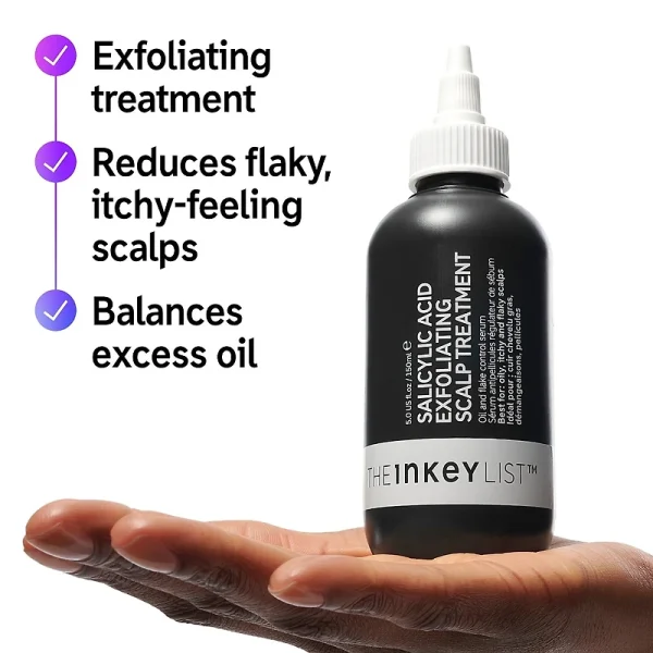 THE INKEY LIST – Salicylic Acid Exfoliating Scalp Treatment – Soin Cheveux Exfoliant à l’Acide Salicylique 1