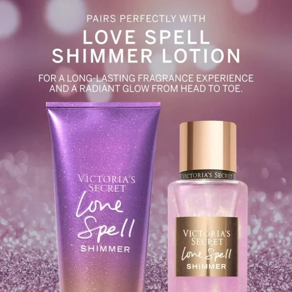 VICTORIA’S SECRET – Love Spell Shimmer Lotion & Brume Corporelles 3