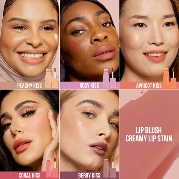HUDA BEAUTY – Lip Blush – Encre à Lèvres et Joues