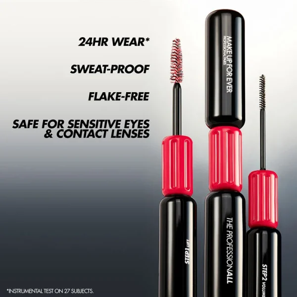 MAKE UP FOR EVER – The Professionall Mascara – Mascara Liftant et Volumateur