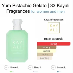 HUDA BEAUTY - KAYALI Yum Pistachio Gelato 33 Eau de Parfum Intense