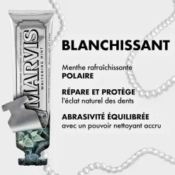 MARVIS - Whitening Mint - Dentifrice Blanchissant à la Menthe