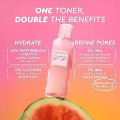 GLOW RECIPE - Watermelon Glow PHA+BHA Pore-Tight Toner- Tonique Resserrant Éclat