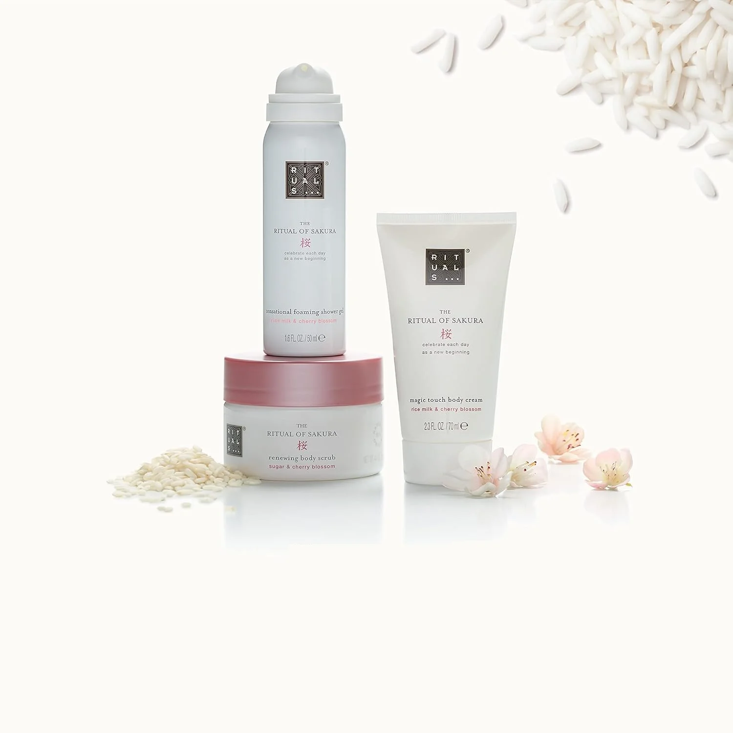 RITUALS - The Ritual Of Sakura 3 Renewing Bestsellers Coffret Corps & Bain 2 RITUALS - The Ritual Of Sakura 3 Renewing Bestsellers Coffret Corps & Bain