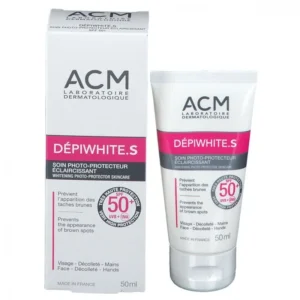 ACM - Dépiwhite.S Soin Photo-Protecteur Éclaircissant Écran Solaire SPF 50+