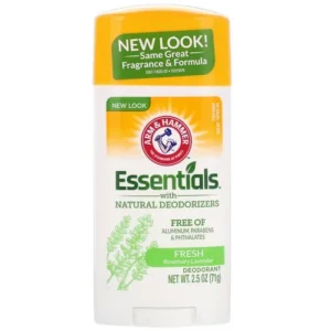 ARM & HAMMER – Essentials Fresh Déodorant Stick Romarin Frais et Lavande