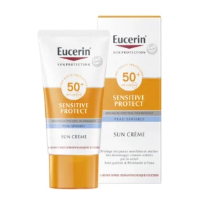 EUCERIN - Sensitive Protect Écran Solaire Sun Crème SPF50+ Peau Sensible