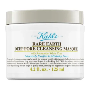 KIEHL'S – Rare Earth Pore Cleansing Masque Purifiant et Désincrustant