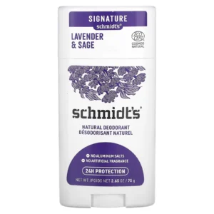 SCHMIDT'S – Déodorant Stick Naturel Lavande & Sauge