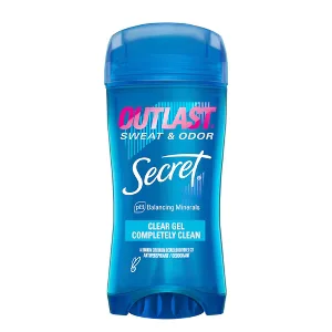 SECRET – Outlast Completely Clean Déodorant en Gel Transparent 73g