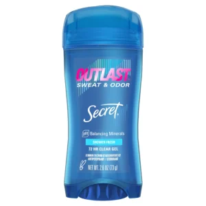 SECRET – Outlast Shower Fresh Déodorant en Gel Transparent 73g