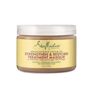 SHEA MOISTURE – Jamaican Black Castor Oil Masque Traitant Fortifiant 340 g