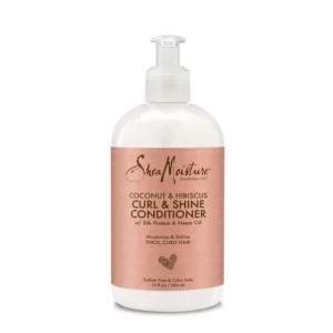 SHEA MOISTURE – Coconut & Hibiscus Après-Shampooing Boucles et Brillance 384 ml