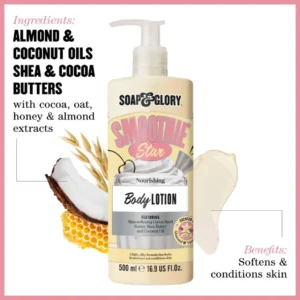 SOAP & GLORY - Smoothie Star Body Lotion - Lotion Corporelle Nourrissante 500ml