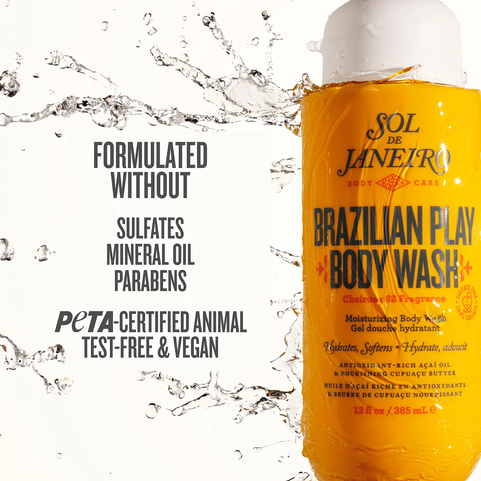 Sol de Janeiro - Brazilian 4Play Shower Cream Gel Crème de Douche Hydratante 10 Sol de Janeiro - Brazilian 4Play Shower Cream Gel Crème de Douche Hydratante