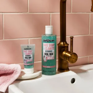 SOAP & GLORY - Face Soap & Clarity Facial Wash - Nettoyant Visage à la Vitamine C 350ml