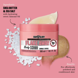 SOAP & GLORY - Flake Away Body Scrub - Gommage Exfoliant Corporel 300ml