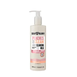 SOAP & GLORY - Peaches & Clean Face Milk Cleanser - Nettoyant Doux pour le Visage 350ml