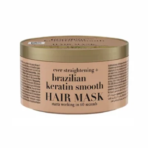 OGX - Brazilian Keratin Smooth Hair Mask - Masque Lissant à la Kératine 300ml