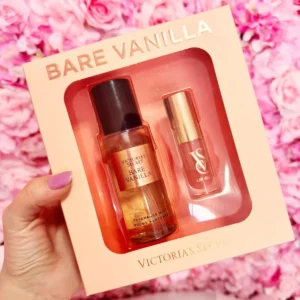 VICTORIA'S SECRET - Bare Vanilla Mist & Kiss Set - Coffret Brume & Lip Glow
