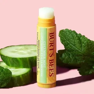 BURT'S BEES - Cucumber Mint Lip Balm Baume à Lèvres Hydratant au Concombre et Menthe