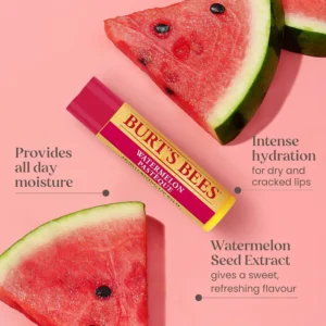 Burt's Bees - Watermelon Moisturizing Lip Balm Baume à Lèvres Hydratant au Pastèque